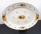 Royal Albert 2006 19" Serving Platter Old Country Roads Holiday New