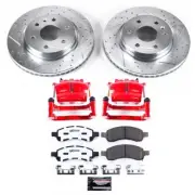 PowerStop Disc Brake Kit - Front - Fits Buick Enclave 2008-2017, Chevrolet Trave (for: Chevrolet)