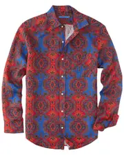 J.McLaughlin Barros Beach Gramercy Linen Woven Shirt