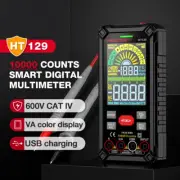 HT129 Intelligent Digital Multimeter Voltmeter 9999 Counts AC Volt Meter New