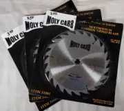 (3 Pack) 7" - 7 1/4" 24T 5/8" Arbor Moly Carb Circular Saw Blade #31081