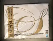 Stevens Double Flat Sheet Beauti-Blend No Iron New White 50/50 Vintage