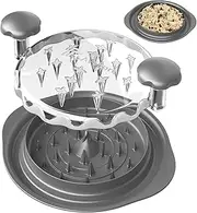 AveFare Pro Chicken Shredder, 10.8" Visible Chicken Breast Shredder Tool Twist, Large Meat Shredder Machine - Ergonomic Handle, Dishwasher Safe, Anti-Slip, Cleaning Brush, Heat Resistant, BPA Free