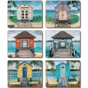 Cinnamon Placemats Cork Backed Set of 6
