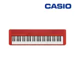 【CASIO 卡西歐】融入居家角落 61鍵電鋼琴 質感紅｜CTS1-RE(電子琴 電鋼琴 KB 數位鋼琴 攜帶式 街頭藝人)