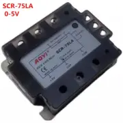 Single-phase Solid-state AC Voltage Regulating Module Relay SCR-75LA 0-5V