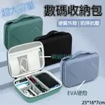 PVC 收納包 大容量 硬殼收納包 行動電源收納包 旅行收納包 充電線收納包 3C收納包 便攜式 防水收納包 防摔抗壓