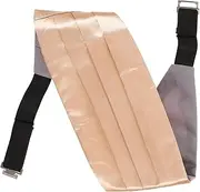 [Baluue] Men Satin Cummerbund for Tuxedo Formal Waistband Stylish Accessory for Weddings and Proms Comfortable and Smooth Material for Men Dress Up Events