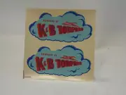 OLD STOCK ORIGINAL K&B TORPEDO WATER SLIDE DECAL