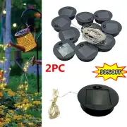 2X Garden Solar Replacement LED Light Box With String lights For Watering CanUSN