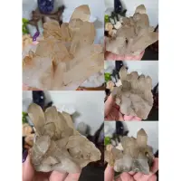 在飛比找蝦皮購物優惠-「高品質天然白水晶簇」高貨天然烏拉圭紫水晶鎮戰國紅瑪腦水晶擺