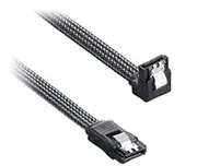CableMod ModMesh Right Angle SATA 3 Cable 30cm Carbon