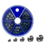 New Split Shot Lead Fishing Sinkers 45 pcs Mongrel Fishing Tackle Garfish