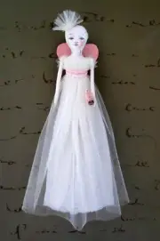 Cloth Art Doll Pattern “Blush Angel” By Cindee Moyer