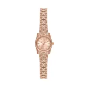 Michael Kors Lexington Three-Hand Rose Gold-Tone Stainless Steel Watch MK4863