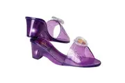 Frozen Size 3+ Anna Light Up Jelly Shoes Costume Accessory Kids Party Dress Up