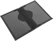 [FUNNETOYU] Travel Passport Cover Lightweight Portable Organizer for Insurance Registration Holders Protection Compact Travel Document Wallet for Use Present