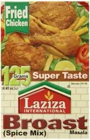Laziza Broast Masala, 120-Gram Boxes (Pack of 6)
