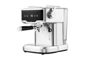 Espresso Coffee Machine 20 Bar Stainless Steel Portable Latte Cappuccino Maker 2L Home Office Cafe Milk Frother Preheating Temp Time Display Maxkon