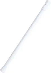 Tension Shower Curtain Rod, Cheap Thin Adjustable Spring Loaded Window Curtain Rods, Heavy Duty Tension Rod for Extendable Curtain Closet Window Rail Pole Windows Doors Bathroom Closet