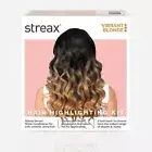 Streax Hair Colour Highlight Kit Vibrant Blonde Hair Colour, DIY Application