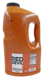 TRAPPEY'S RED DEVIL BUFFALO WING SAUCE GALLON (128 OZ)