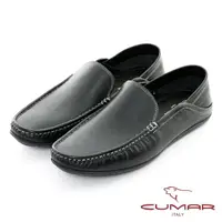 在飛比找momo購物網優惠-【CUMAR】時尚穿搭後踩樂福鞋(黑色)