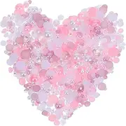 Purpose Flatback Imitation Pearls Resin Craft Gems Gems for DIY Nails Jewelry Decor Phone Shoes Assorted