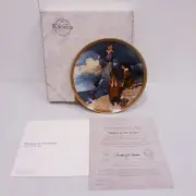 VINTAGE Knowles Norman Rockwell Plate Waiting On The Shore 14243C