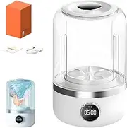 Portable Rechargeable Mini Washing Machine for Underwear, Wireless Portable Laundry Cup, Ultrasonic Portable Washing Machine Mini Washer, For Home, Travel, Can Be Used to Wash Socks, Underwear (White)