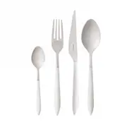 BUGATTI Ares 16 Piece Cutlery Set - White