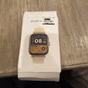 Gold Electronic Small Smart Watch Fitness Track Steps MGRK2 B2