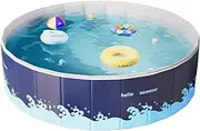 Paddling Pool - Kid Pools,Foldable Bathtub Large Capacity Swimming Activities for Pond Garden Vacation Playhouse Backyard