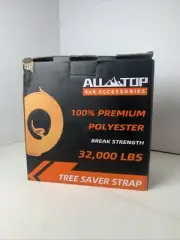 Tree Saver Strap 3In X 8Ft Certified 36000Lbs Break Strength, Emergency Recovery