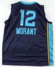 Ja Morant Signed Jersey (JSA) Memphis Grizzlies