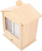 Box Pet Urn for Cat Ashes Memorial Urn Box with House Design Lightweight Cremation Container for Pet Funeral Keepsake for Cherished Memories
