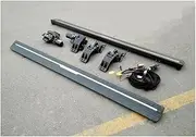 ADCCH Compatible for Toyota Highlander Crown Hybrid 2022 2023 2024 2025 Electric Side Step Motor Power Switch Automatic Running Board Aluminum Bar Pedals(B Style Panel)
