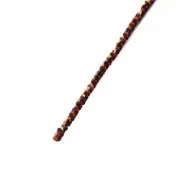 Factory Direct Craft Wired Orange and Black Sequin Accent Stems | 4 Stems