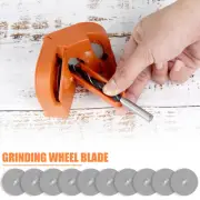 2/10Pcs Drill Bit Sharpening Disc Sturdy Drill Machine Blade Portable qrphR