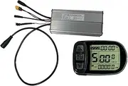 TDR KT Controller 48V 30A with KT LCD5 Display for 48V 1000W Electric Bike EBike Kit, Waterproof Plug, PAS, Odometer, Speed Display