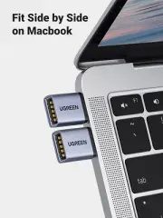 USB C to USB Adapter 10Gbps, 2 Pack Type a Female to Type C Male Converter