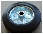 6" Steel Rim Black Rubber WHEEL for castor wheelbarrow hand trolley cart