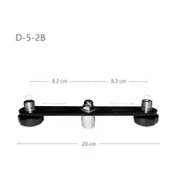 在飛比找蝦皮商城優惠-Stander D-5-2B 麥克風一轉二輔助架 可架二支麥