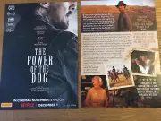 The Power Of The Dog Benedict Cumberbatch, K Dunst Promo Flyer Only *NOT A DVD*