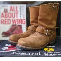 在飛比找蝦皮購物優惠-red wing 8178 反皮 麂皮 工程師靴 engin