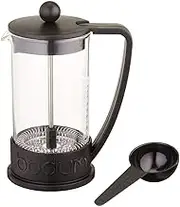BODUM Coffee Maker Brazil French Press, 1.0 Litre, Black, 10938-01, 8 Cup