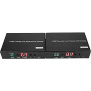 Pro2 120M 1080p 60Hz HDCP LPCM Audio IR H.264 HDMI Extender Over IP w/ Remote