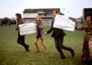 Racial Demonstrators Invade The Field 1969 OLD RUGBY PHOTO