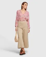 Stephanie Floral Print Tunic Top