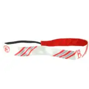 Boston Red Sox White Elastic Headband Womens Hair Accessory Baseball Spirit Game